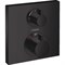 Смеситель для душа Hansgrohe Ecostat Square 15714670 с термостатом Черный матовый 15714670 - фото 389406