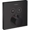 Смеситель для душа Hansgrohe ShowerSelect 15763670 с термостатом Черный матовый 15763670 - фото 389499