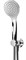 Душевой гарнитур Cezares CZR-B-KD-01 Хром CZR-B-KD-01 - фото 462375