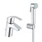 Смеситель для раковины Grohe Eurosmart 23124002 с гигиеническим душем Хром gr_23124002 - фото 485471