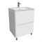 Тумба с раковиной Iddis  Edifice белая,  60 см (EDI60WFi95K) EDI60WFi95K - фото 493324