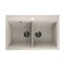 Мойка кухонная ULGRAN Quartz Ruma 780-02, лен Ruma 780-02 - фото 508997