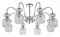 Люстра на штанге Escada Gloss 1141/8PL Chrome/Clear ESC_1141_8PL_Chrome_Clear - фото 885315