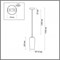 Подвесной светильник Lumion Ellie 6551/1B lmn_6551_1b