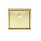Мойка кухонная Paulmark Next 48 UNI, PM214844-LG, 48 см, цвет светлое золото PM214844-LG