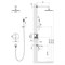 Душевая система Timo Saona SX-2379/17SM Золото матовое SX-2379/17SM